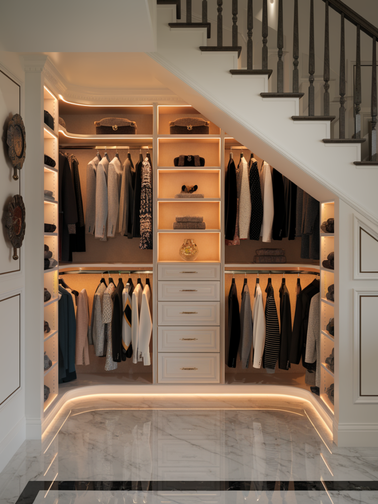 modern under stair storage ideas